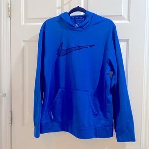 Royal blue men’s large Nike hoodie